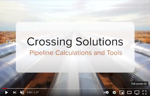 Pipeline Crossings Demonstration Video